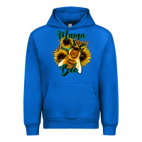 Cobalt Leopard Sunflower Western Mama Bee Urban Hoodie - Bettercallsaul