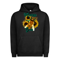 Pigment Black Leopard Sunflower Western Mama Bee Urban Hoodie - Bettercallsaul