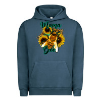Pigment Midnight Navy Leopard Sunflower Western Mama Bee Urban Hoodie - Bettercallsaul