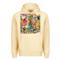 Pina Colada western cowgirl coffee cup with cowhide seamless pattern bbs Premium Hoodie - BundleAndBundleShop