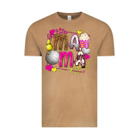 Vintage Camel mama volleyball with popcorn Vintage Tee - texasbilliewilder