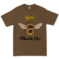 Cacao mama bee with crown Premium Tee - Artiststas