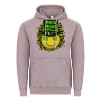 Vintage Zinc st. patrick's day pinch proof lucky face Vintage Hoodie - RanaPortraitStore