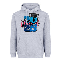 Heather Grey class of 2025 Heavyweight Hoodie - MaliasSmallBusiness