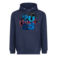 Navy class of 2025 Heavyweight Hoodie - MaliasSmallBusiness