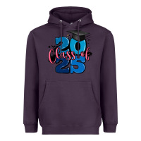 Plum class of 2025 Heavyweight Hoodie - MaliasSmallBusiness