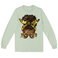 Matcha afro bun Long Sleeve Tee - HRA Design Shop
