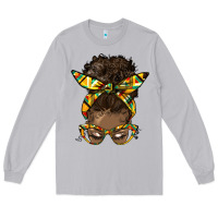 Moon Dust afro bun Long Sleeve Tee - HRA Design Shop