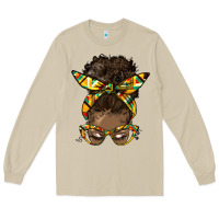 Mushroom afro bun Long Sleeve Tee - HRA Design Shop