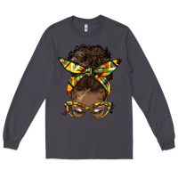 Smoke afro bun Long Sleeve Tee - HRA Design Shop