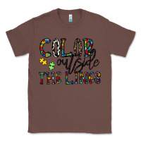 Chestnut color outside the lines Classic Tee - CowhideDigitalArt