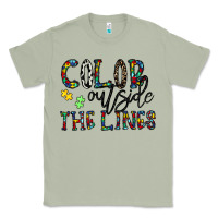 Matcha color outside the lines Classic Tee - CowhideDigitalArt