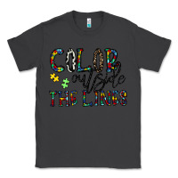 Smoke color outside the lines Classic Tee - CowhideDigitalArt