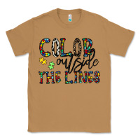 Toasted Coconut color outside the lines Classic Tee - CowhideDigitalArt