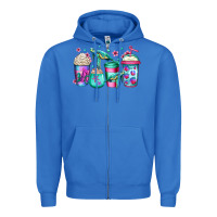 True Royal turtle coffee cups Zipper Hoodie - Jasminsmagicworld