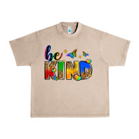 French Oak be kind Urban Heavy Tee - Zillion Design Studio