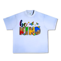 Grape Ice be kind Urban Heavy Tee - Zillion Design Studio