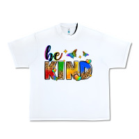 White be kind Urban Heavy Tee - Zillion Design Studio