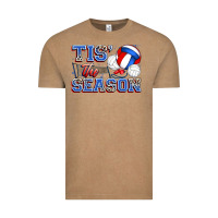 Vintage Coffee tis' the season volleyball Vintage Tee - Zillion Design Studio