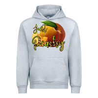 Heather Grey Just Peachy Urban Hoodie - Bettercallsaul
