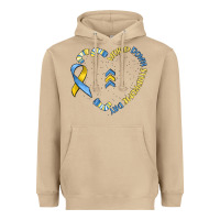 Mushroom world down syndrome day Heavyweight Hoodie - MaliasSmallBusiness