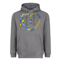 Storm world down syndrome day Heavyweight Hoodie - MaliasSmallBusiness