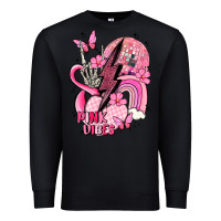 Black pink vibes Premium Sweatshirt - MaliasSmallBusiness