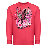 Cardinal pink vibes Premium Sweatshirt - MaliasSmallBusiness