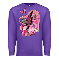 Purple pink vibes Premium Sweatshirt - MaliasSmallBusiness