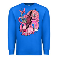 True Royal pink vibes Premium Sweatshirt - MaliasSmallBusiness