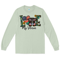 Matcha love my veteran Long Sleeve Tee - CowhideDigitalArt