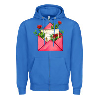 True Royal pink letter Zipper Hoodie - AdoDesignShop