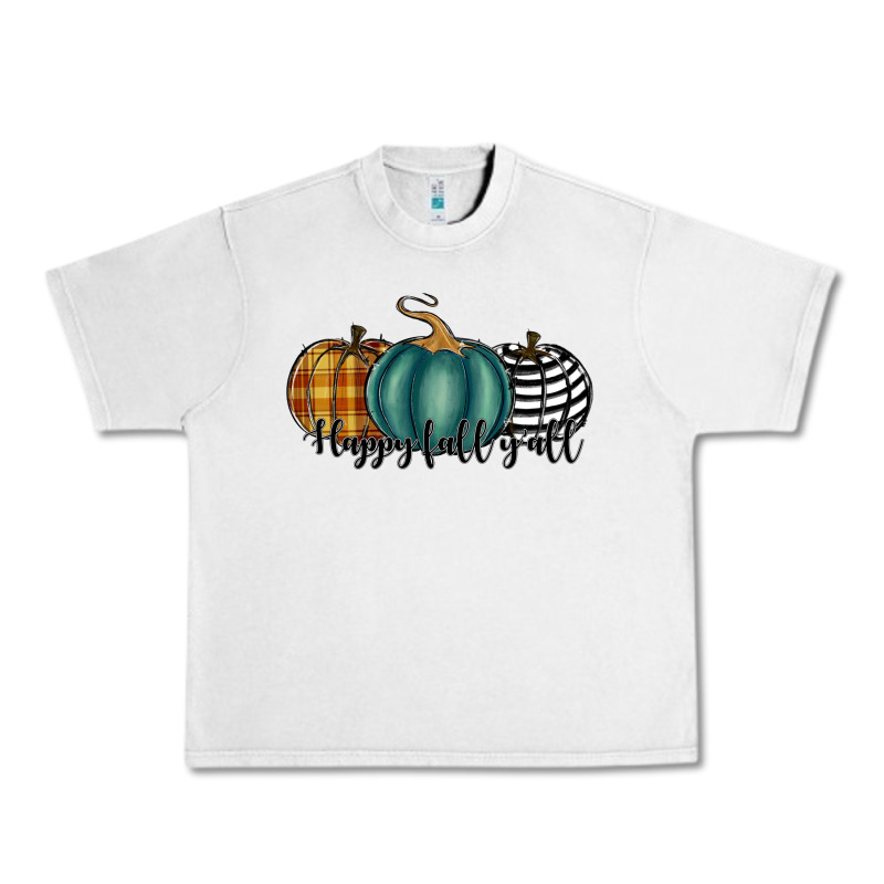 Happy Fall Y'all Pumkins Urban Heavy Tee by RanaPortraitStore | Teevron
