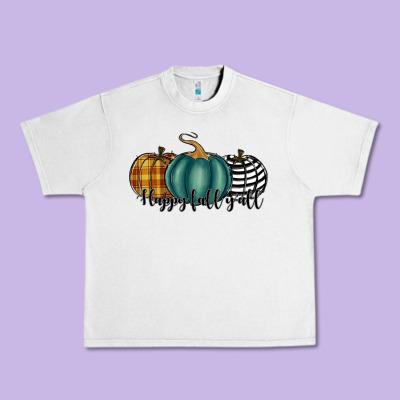 Happy Fall Y'all Pumkins Urban Heavy Tee Designed By Ranaportraitstore
