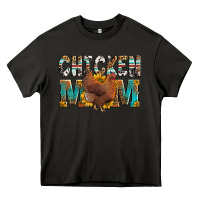 Asphalt chicken mom Heavy Core Tee - LillyAllenDesigns