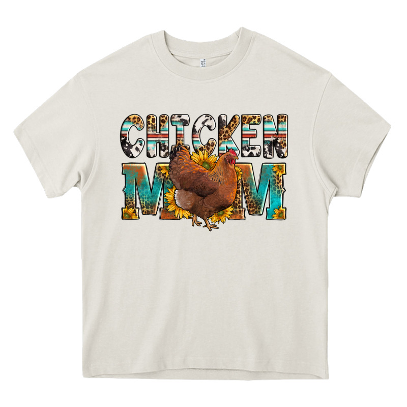 Chicken Mom Heavy Core Tee by LillyAllenDesigns | Teevron