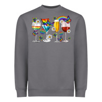 Storm pride lgbtq wine cups and glasses Heavyweight Sweatshirt - texasbilliewilder