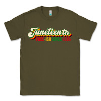 Army Green juneteenth free ish since 1865 Classic Tee - HRA Design Shop