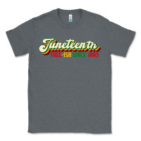 Charcoal Heather juneteenth free ish since 1865 Classic Tee - HRA Design Shop