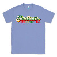 Colony Blue juneteenth free ish since 1865 Classic Tee - HRA Design Shop