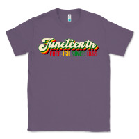 Lavender juneteenth free ish since 1865 Classic Tee - HRA Design Shop