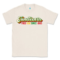 Natural juneteenth free ish since 1865 Classic Tee - HRA Design Shop