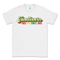 White juneteenth free ish since 1865 Classic Tee - HRA Design Shop
