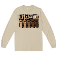 Mushroom melanin american flag Long Sleeve Tee - HRA Design Shop
