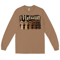 Melanin American Flag Long Sleeve Tee | Teevron