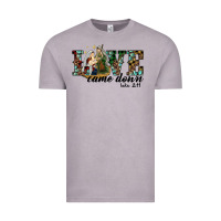 Vintage Zinc love came down holy family Vintage Tee - RanaPortraitStore