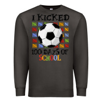 Smoke i kicked 100 days of school Premium Sweatshirt - MaliasSmallBusiness