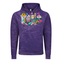 Cloud Purple hairstylist coffee cups Vintage Hoodie - texasbilliewilder