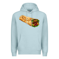 Blue Mist burrito Premium Hoodie - AdoDesignShop