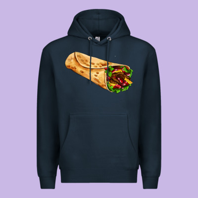 Burrito Premium Hoodie Designed By Adodesignshop